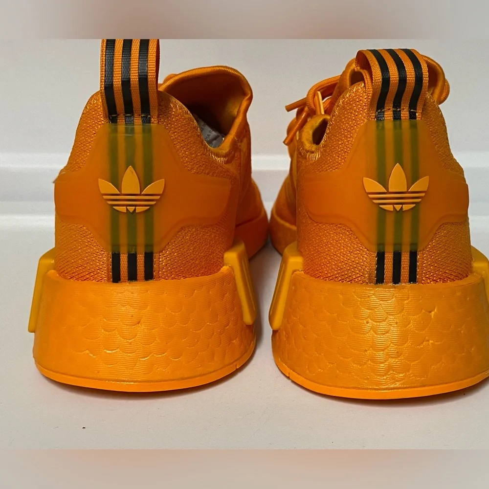 adidas NMD R1 Orange Womens Shoes new without box - Picture 10 of 10